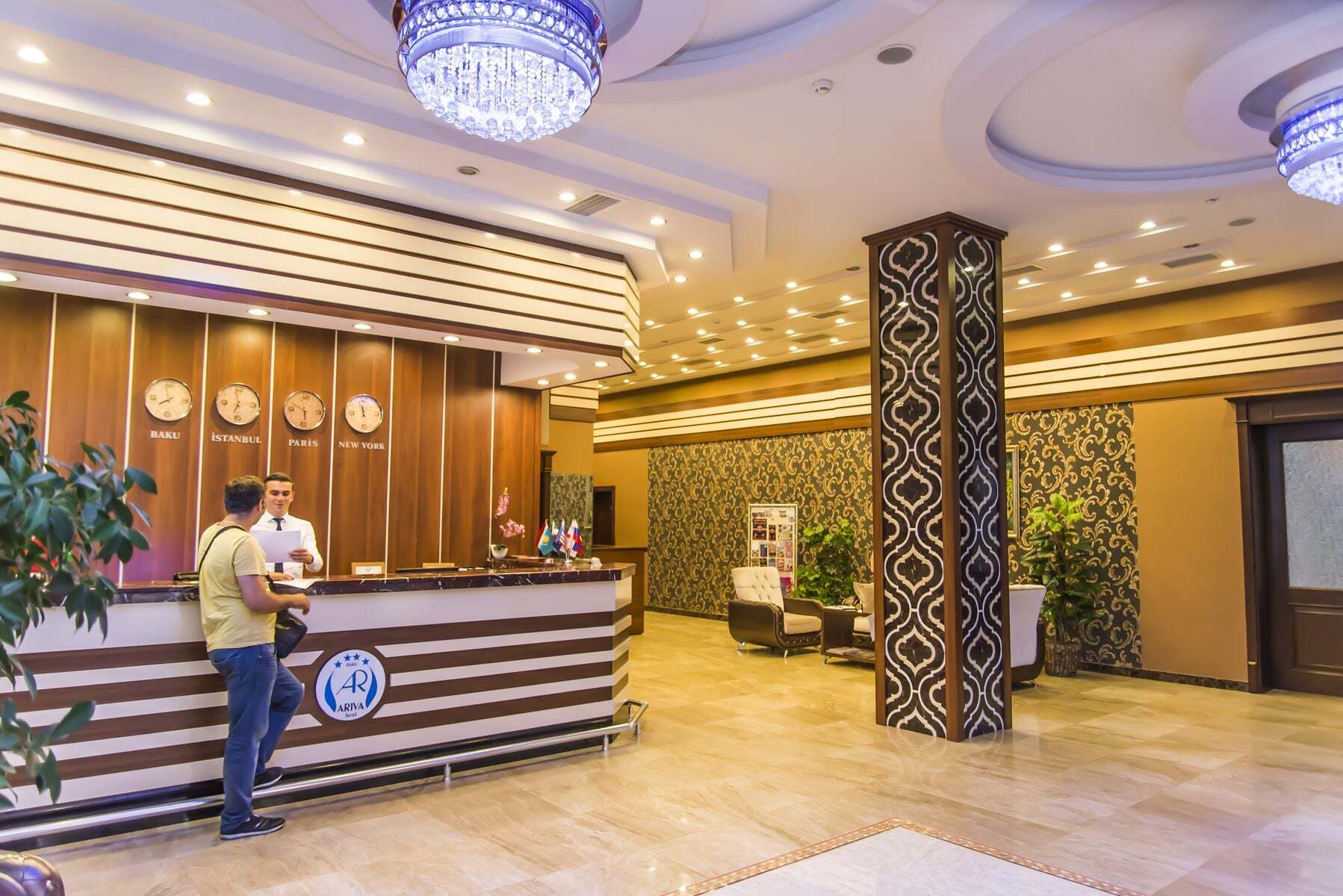 Ariva Hotel Baku Exterior foto